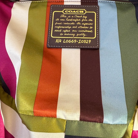 Vtg Coach Ali Legacy 65th Annvsry Ltd Edition Shoulder Bag 10329 Whiskey - Picture 14 of 16